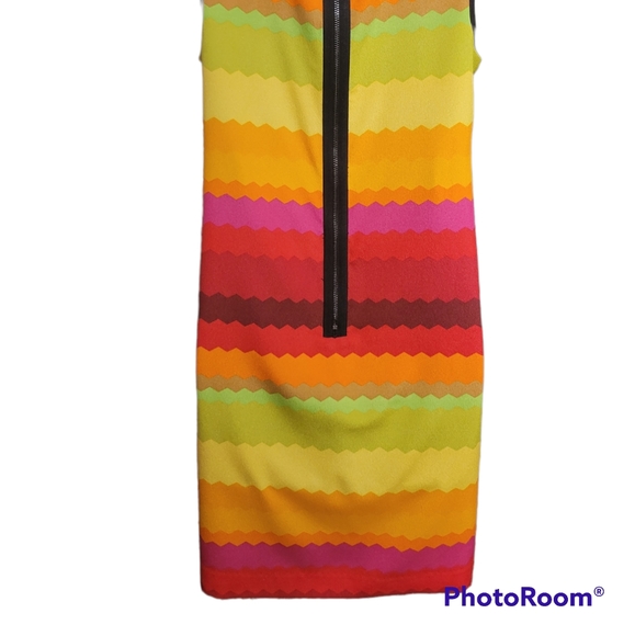 Kensie XS Dress Colorful Sleeveless - Picture 8 of 11